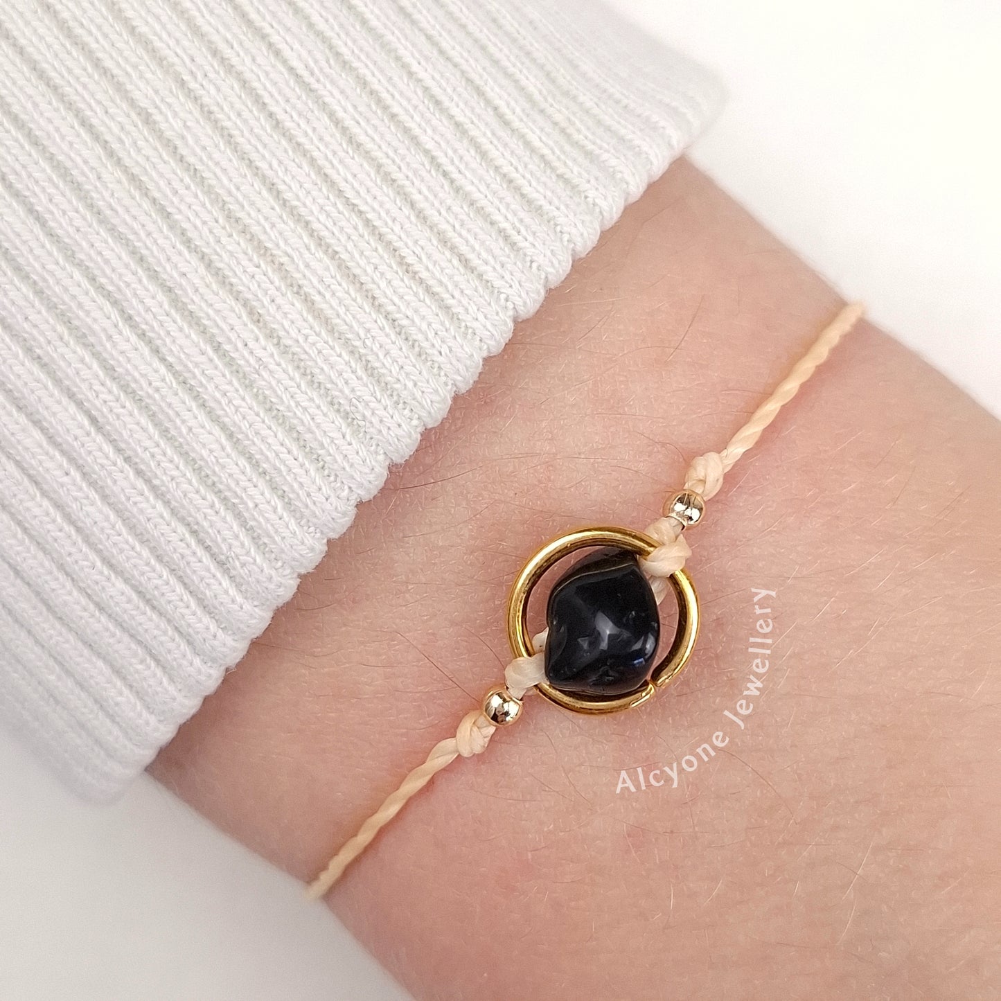 Sagittarius OBSIDIAN Bracelet
