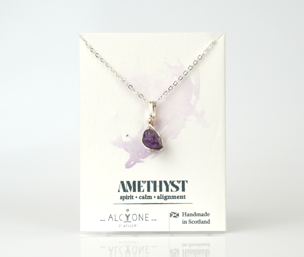 Amethyst Necklace | Crystal of Intuition & Spirituality