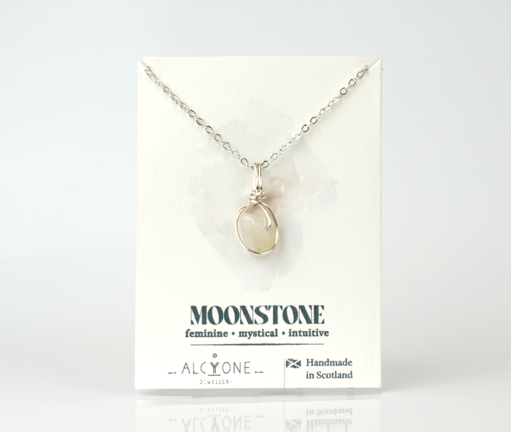 Moonstone Necklace | Crystal of Intuition & Feminine Energy