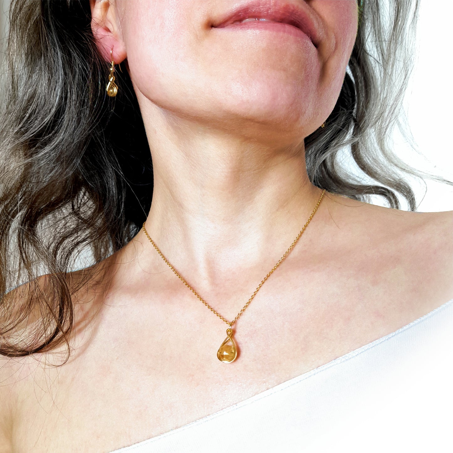 Citrine Gift Set | SCORPIO Birthstone Jewelry | Crystal of Joy and Abundance