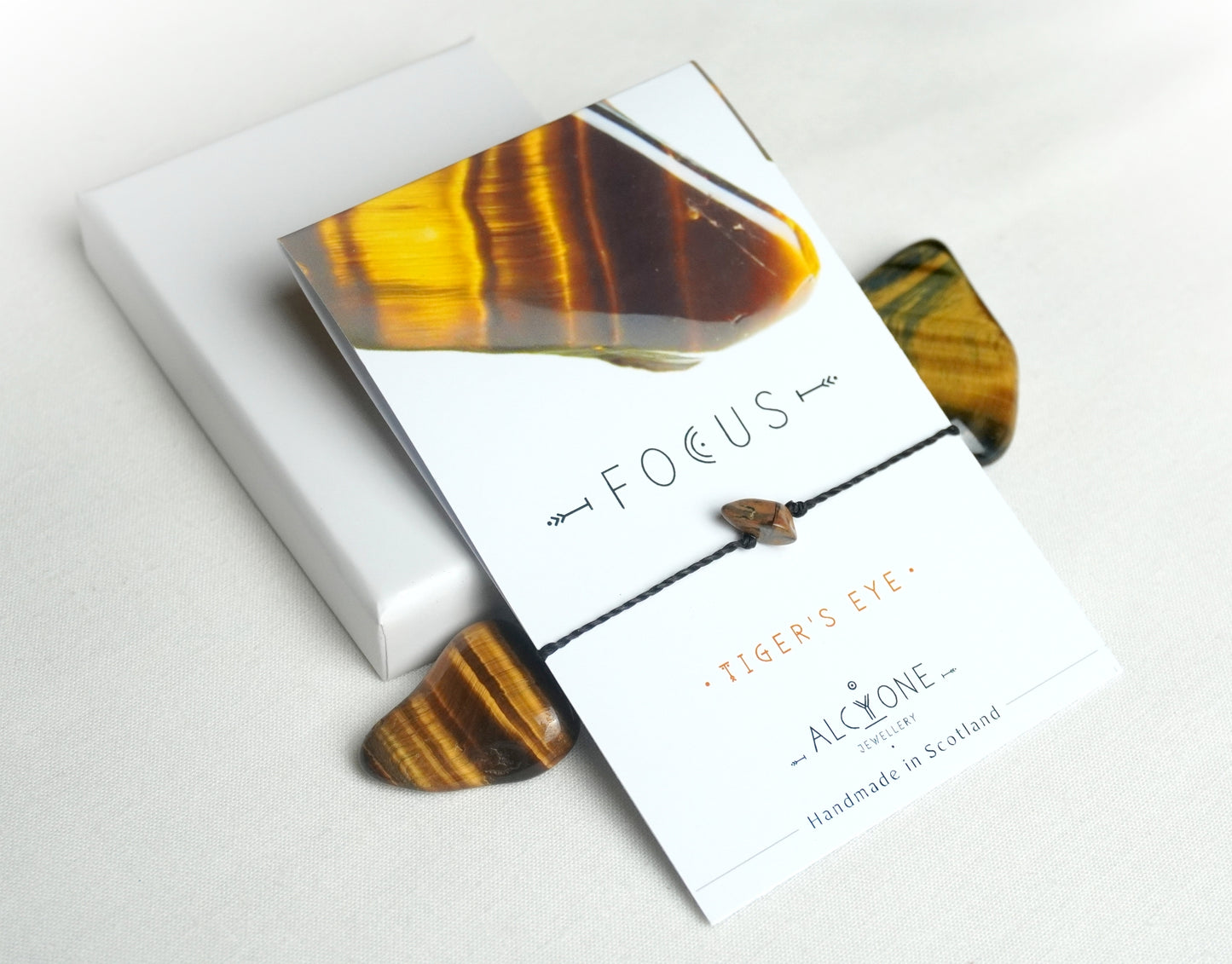 FOCUS - MANIFEST IT! - Tiger's Eye Crystal Bracelet
