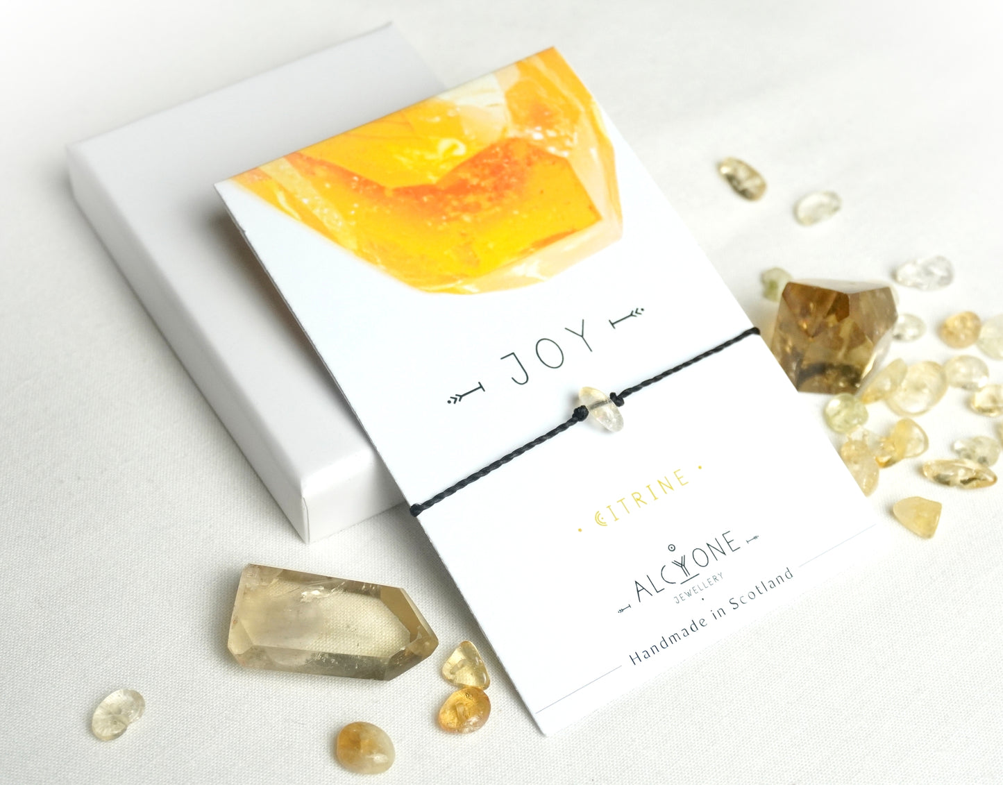 JOY - MANIFEST IT! - Citrine Crystal Bracelet