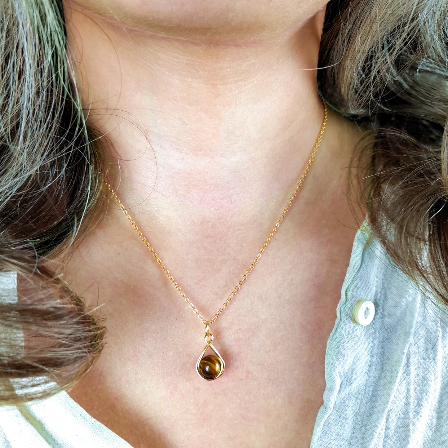 Tiger's Eye Gift Set - BIRTHSTONE OF GEMINI