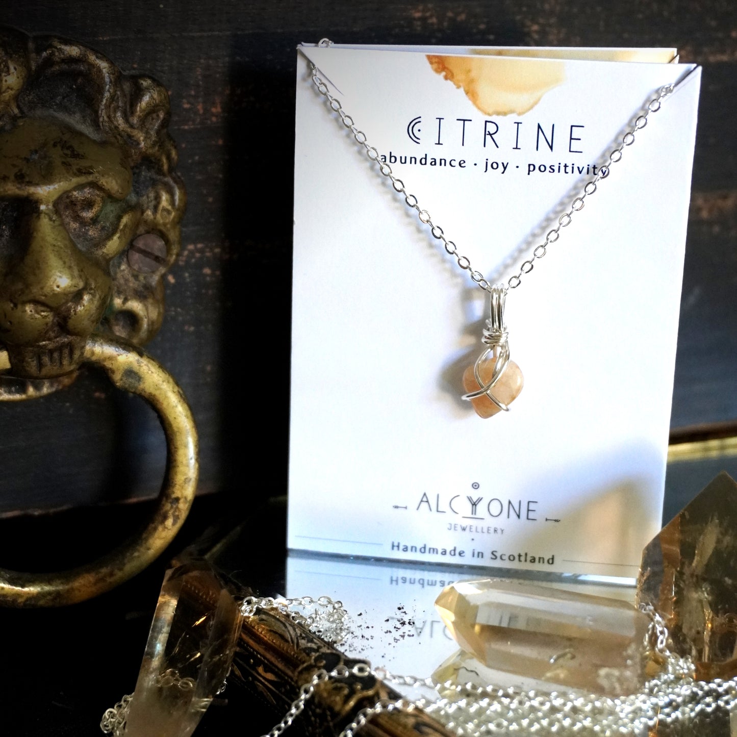 Citrine Necklace | Crystal of Abundance & Joy