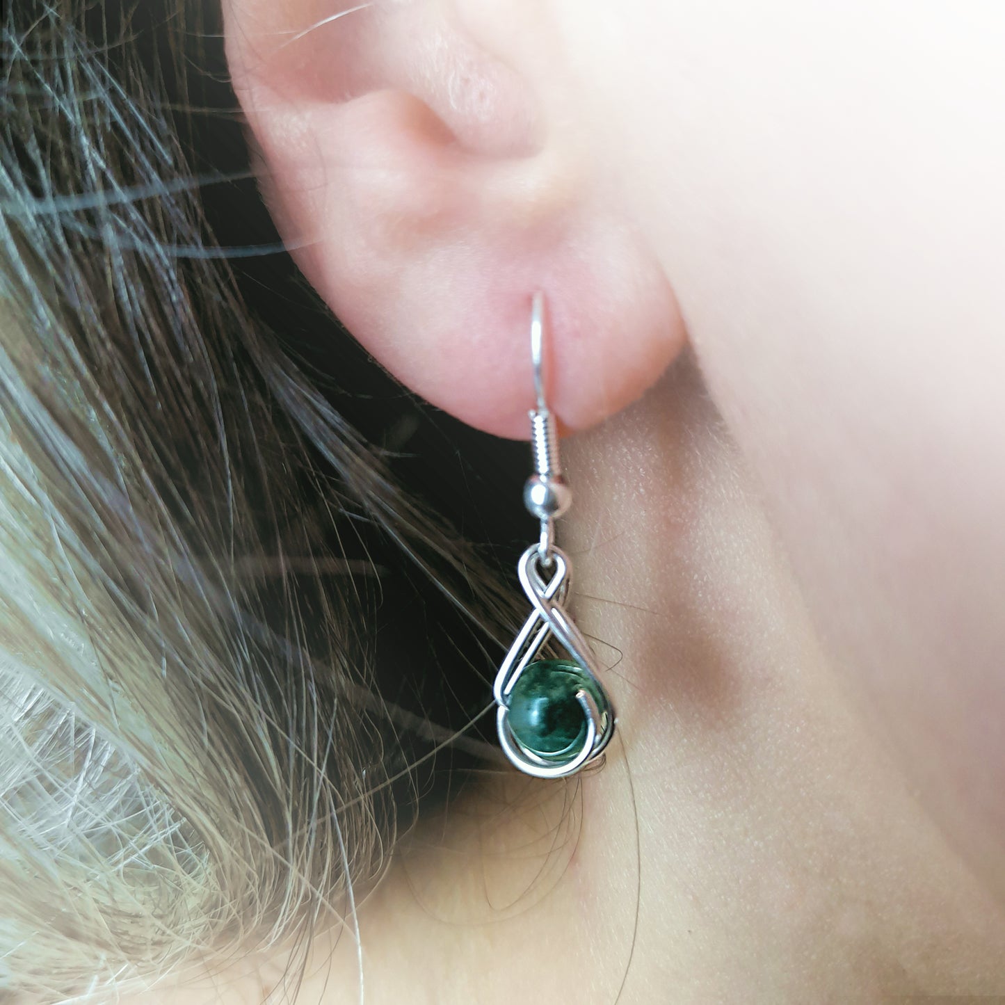 Moss Agate Gift Set - BIRTHSTONE OF VIRGO