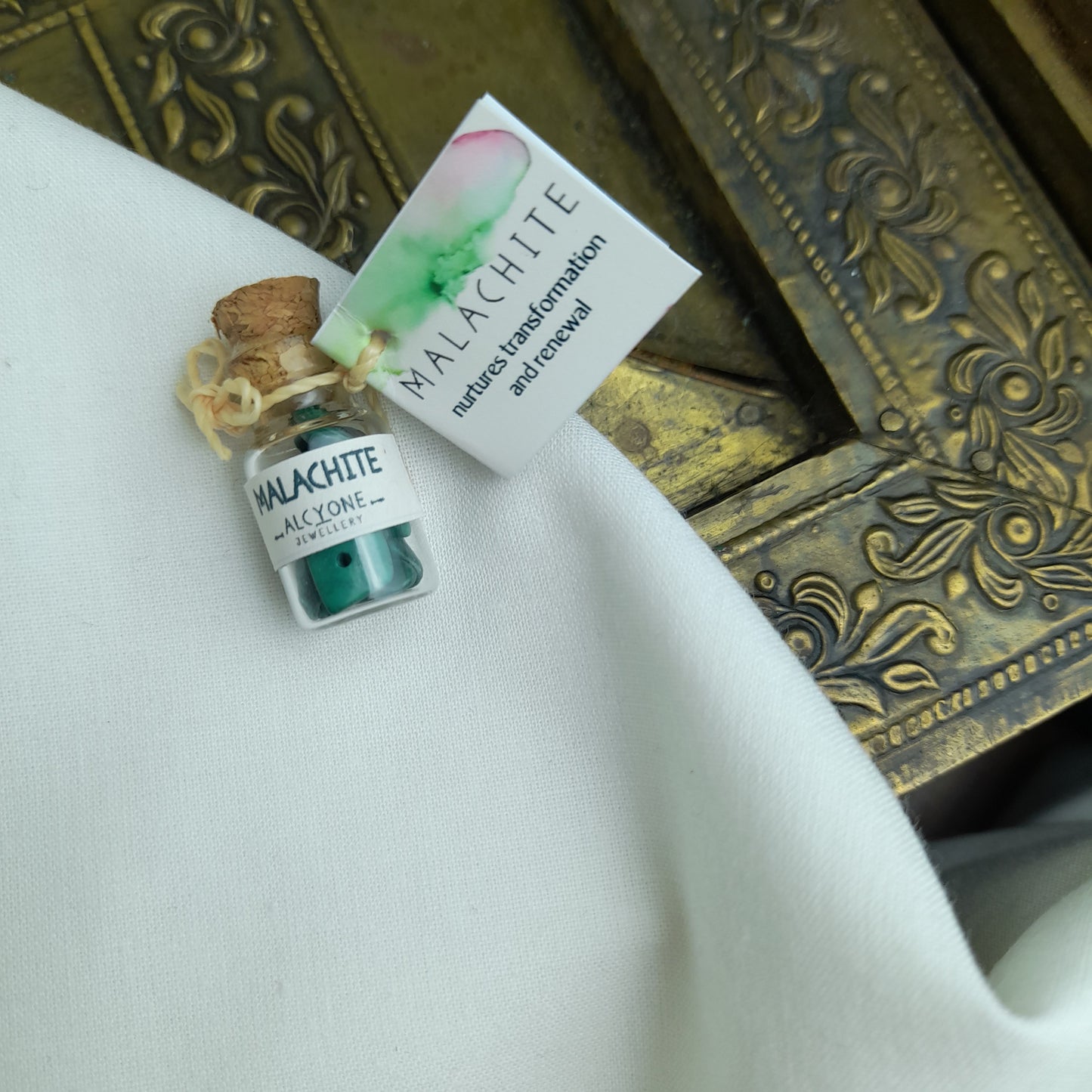 Wee Bottle: MALACHITE