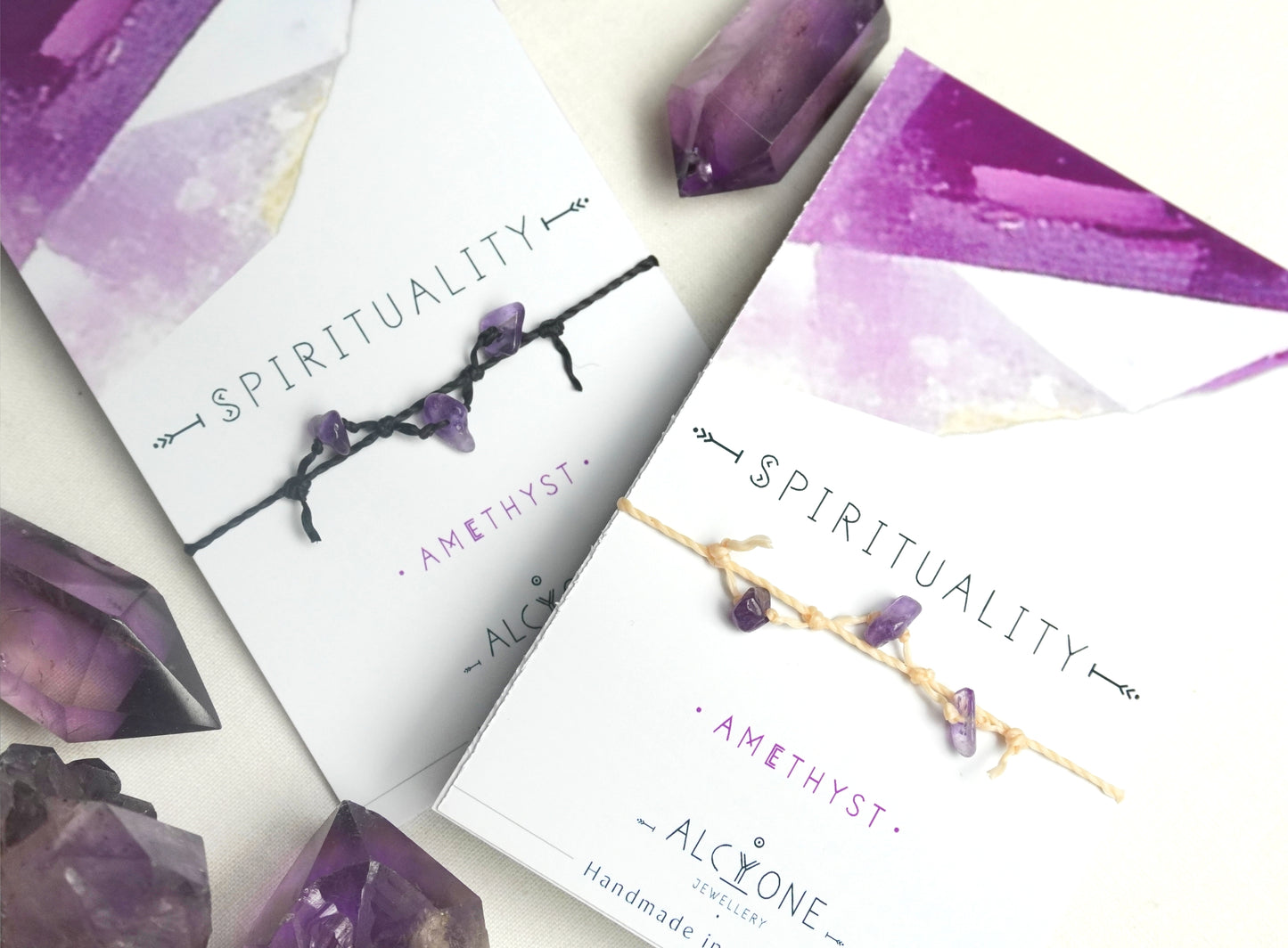 333 - Amethyst Crystal Bracelet