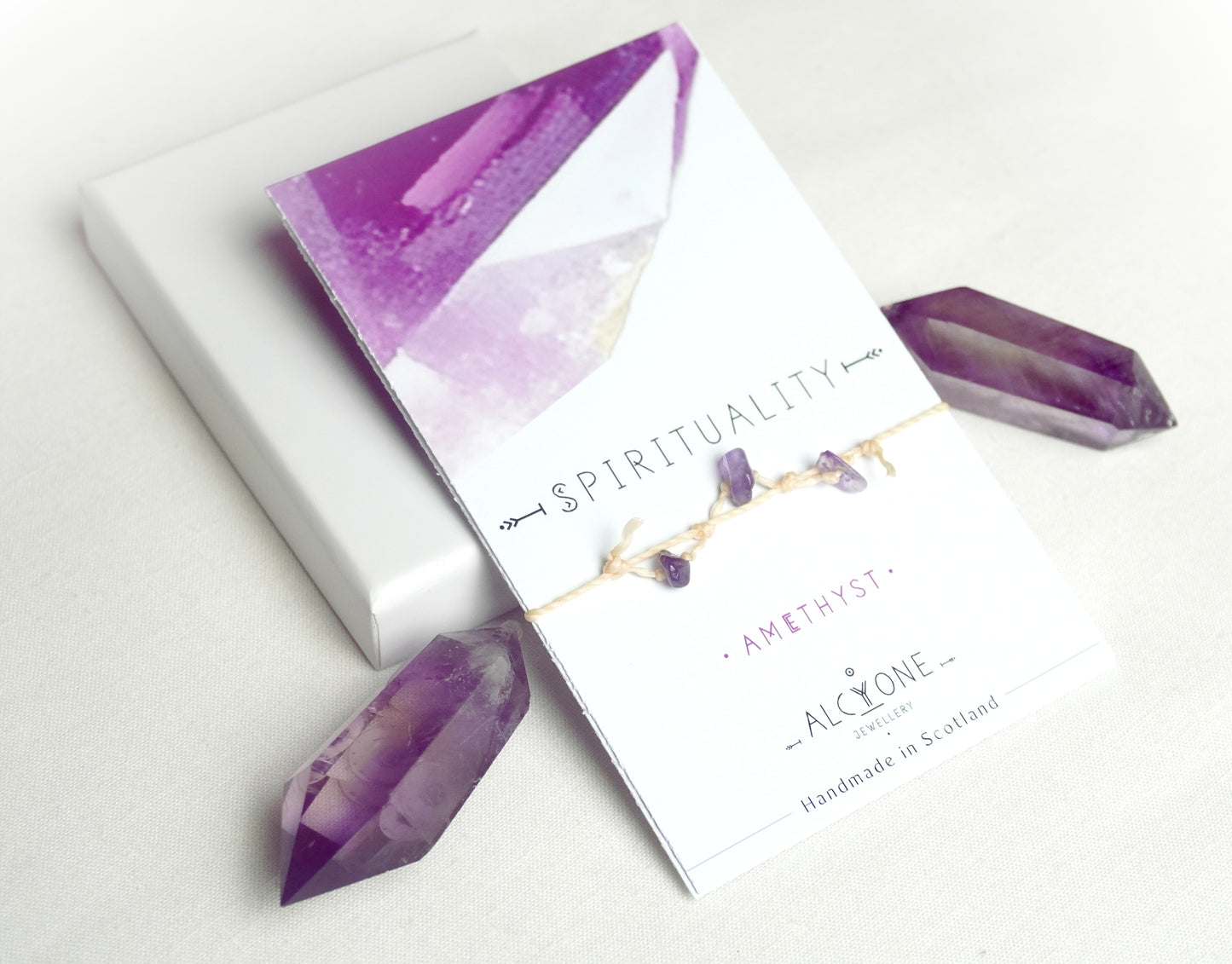 333 - Amethyst Crystal Bracelet