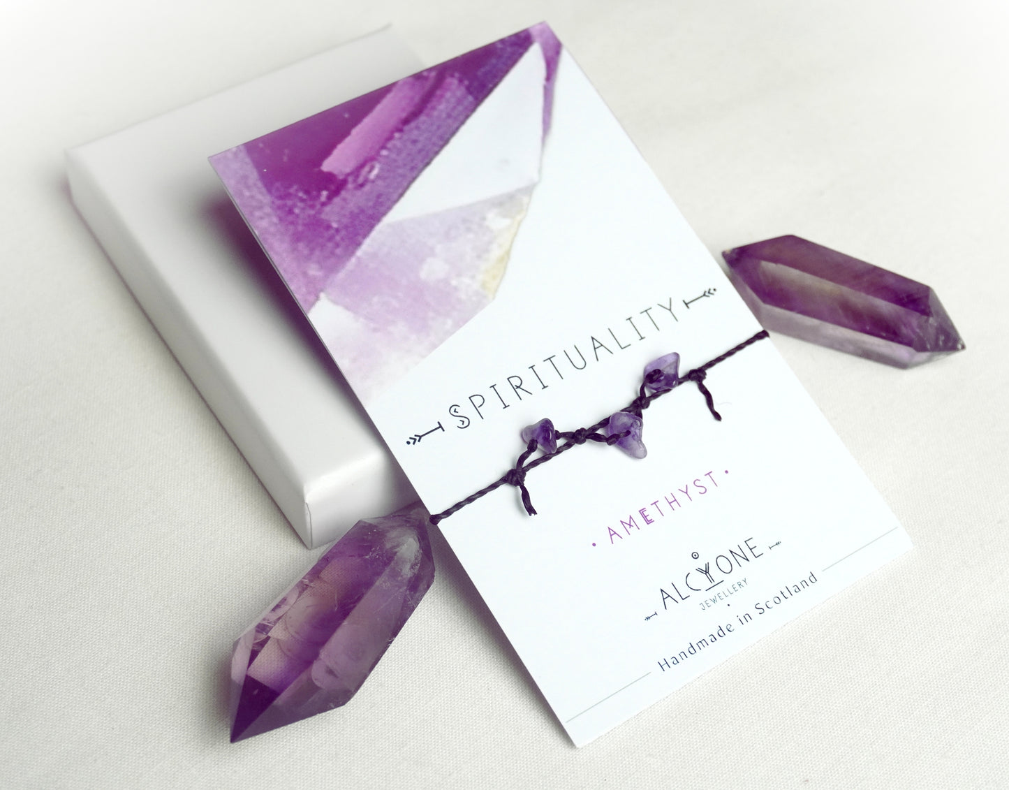 333 - Amethyst Crystal Bracelet