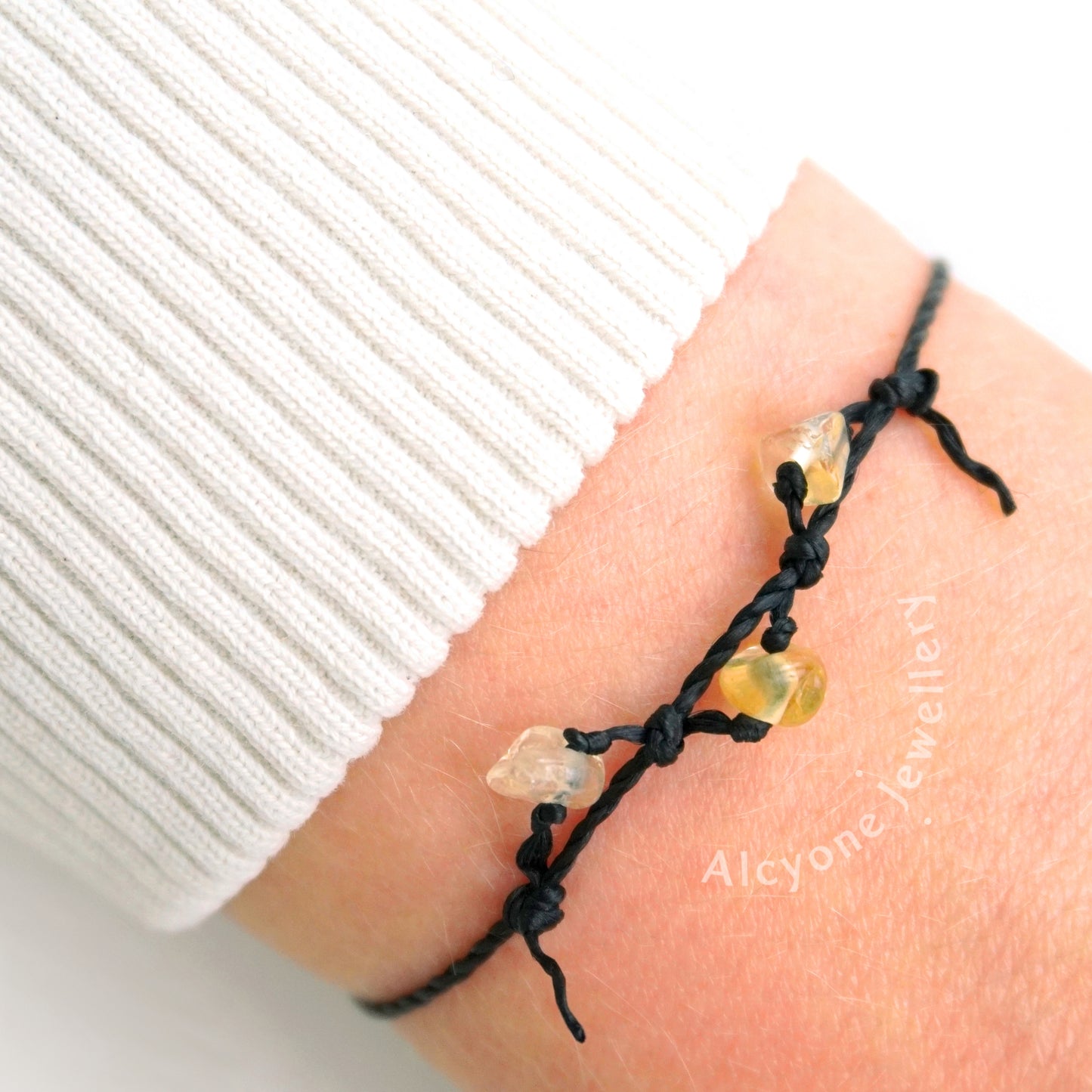 333 - Citrine Crystal Bracelet