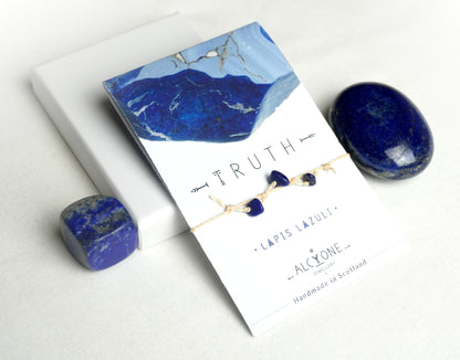 333 - Lapis Lazuli Crystal Bracelet