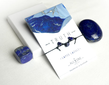 333 - Lapis Lazuli Crystal Bracelet