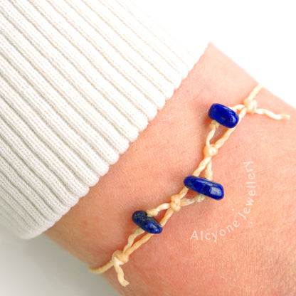333 - Lapis Lazuli Crystal Bracelet