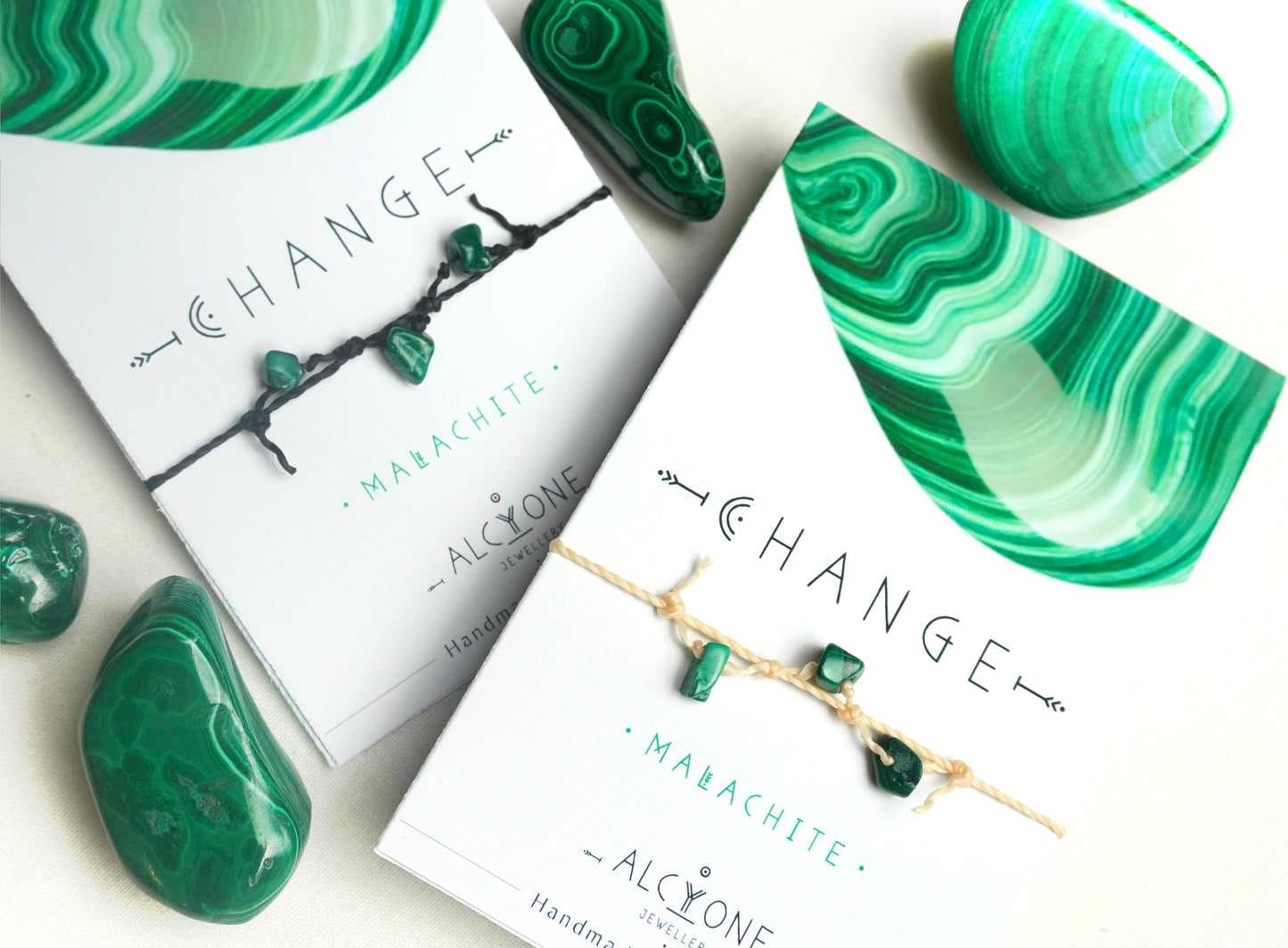 333 - Malachite Crystal Bracelet