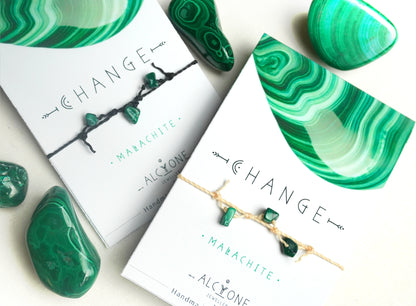 333 - Malachite Crystal Bracelet
