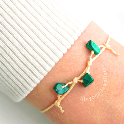 333 - Malachite Crystal Bracelet