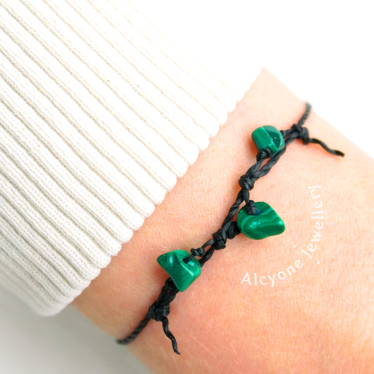 333 - Malachite Crystal Bracelet
