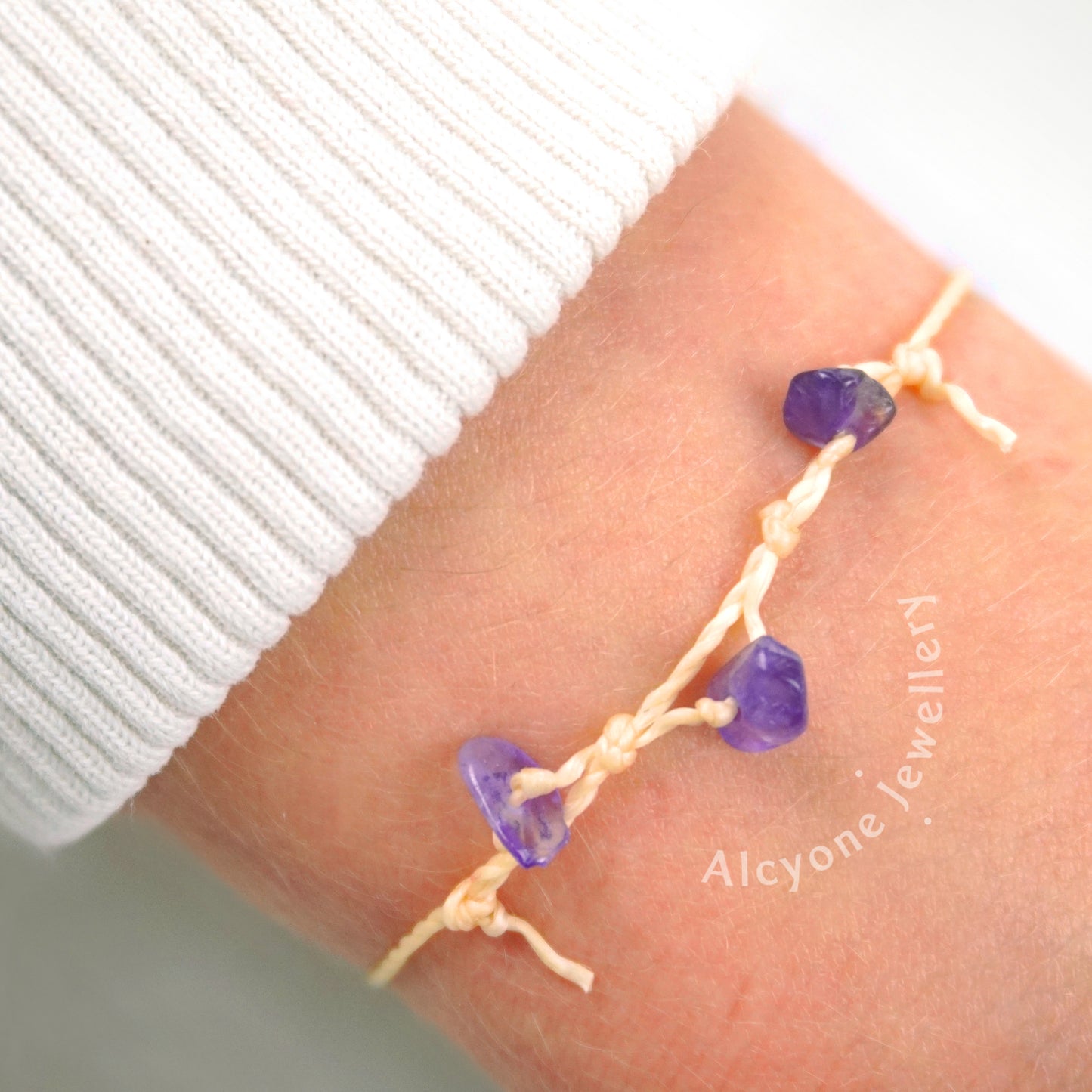 333 - Amethyst Crystal Bracelet