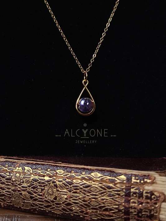 Spellnote Necklace ✦ Amethyst