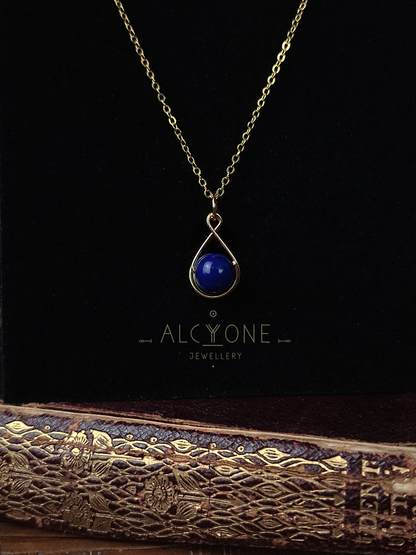 Spellnote Necklace ✦ Lapis Lazuli