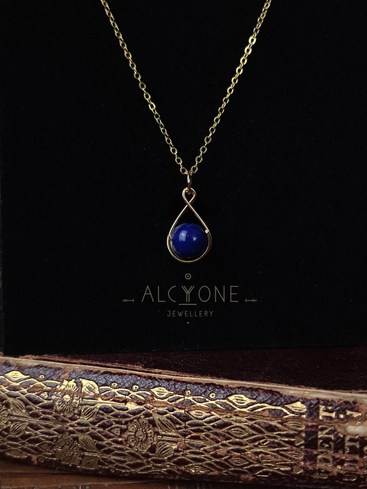 Spellnote Necklace ✦ Lapis Lazuli