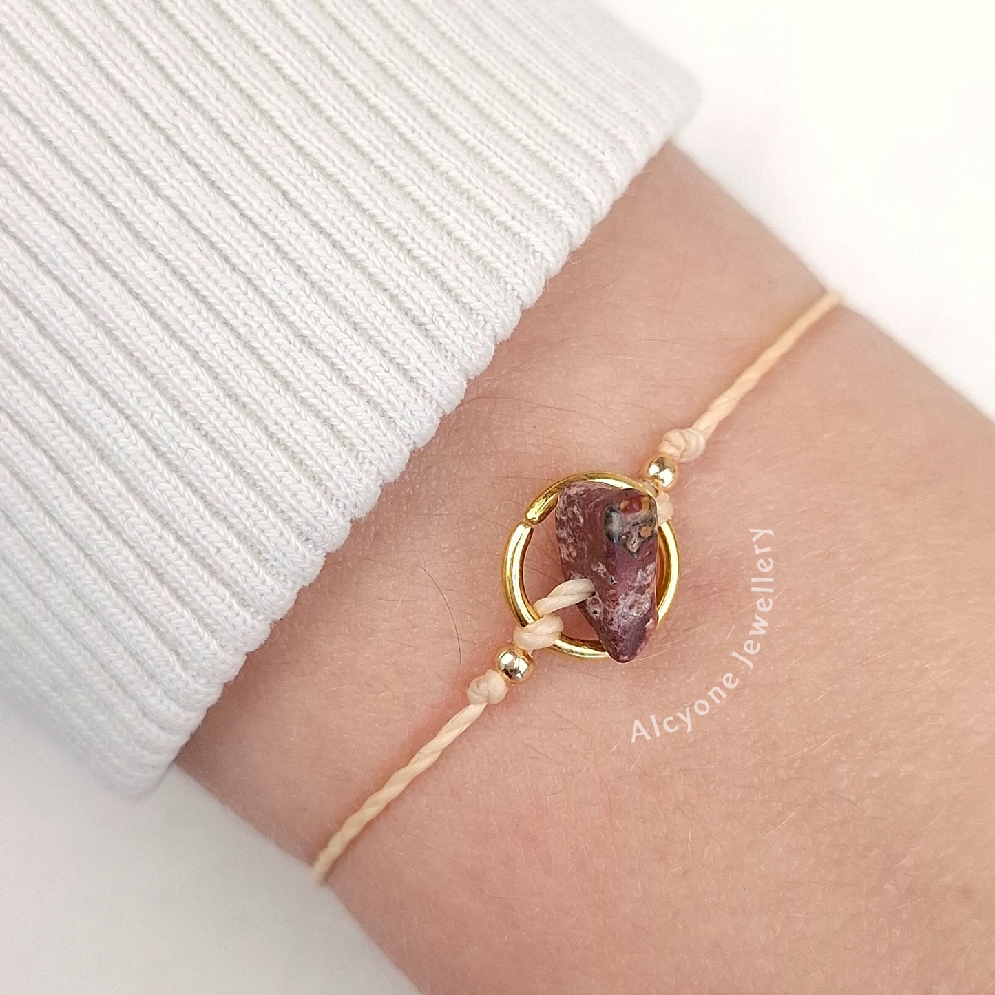 Leo LEOPARD SKIN JASPER Bracelet