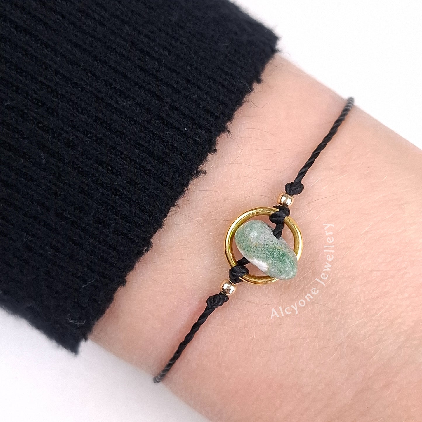 Virgo MOSS AGATE Bracelet