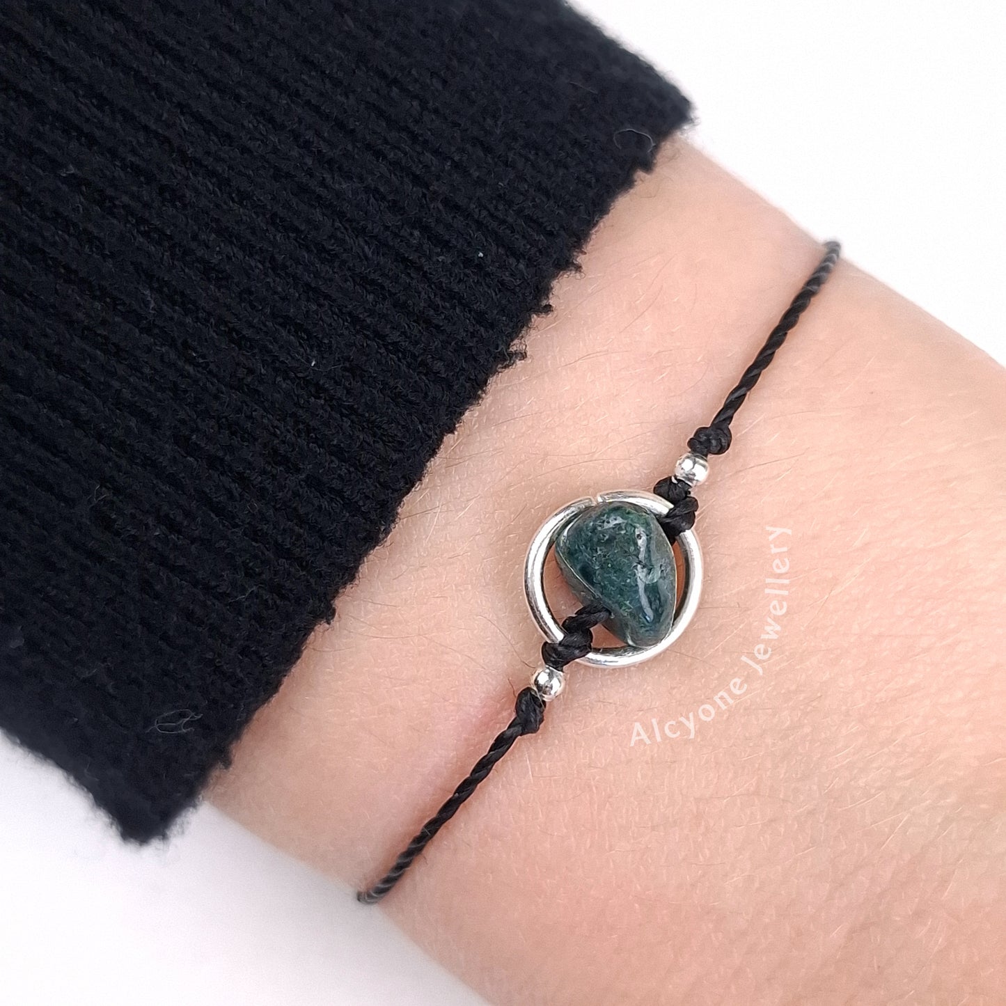 Virgo MOSS AGATE Bracelet