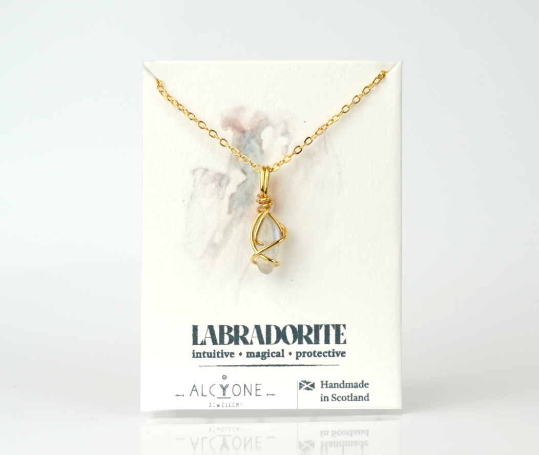 Labradorite Necklace | Crystal of Magic & Protection