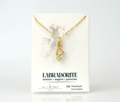 Labradorite Necklace | Crystal of Magic & Protection
