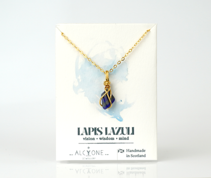 Lapis Lazuli Necklace | Crystal of Truth & Inner Power