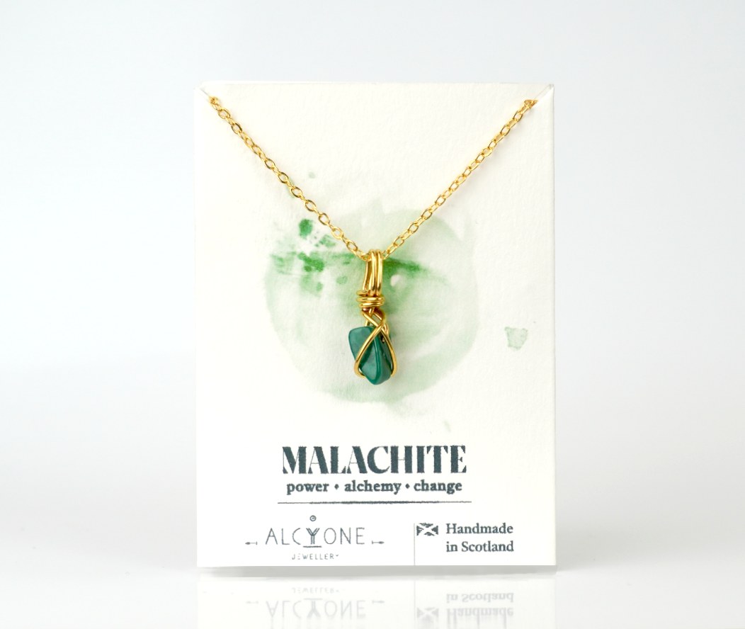 Malachite Necklace | Crystal of Transformation & Love