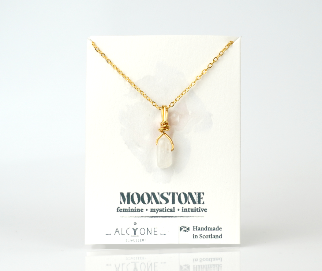 Moonstone Necklace | Crystal of Intuition & Feminine Energy