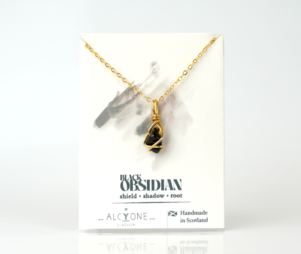 Obsidian Necklace | Crystal of Protection & Truth