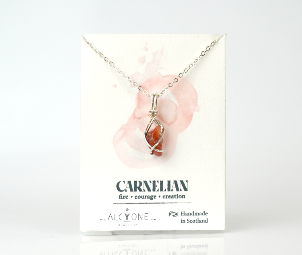 Carnelian Necklace | Crystal of Passion & Creativity