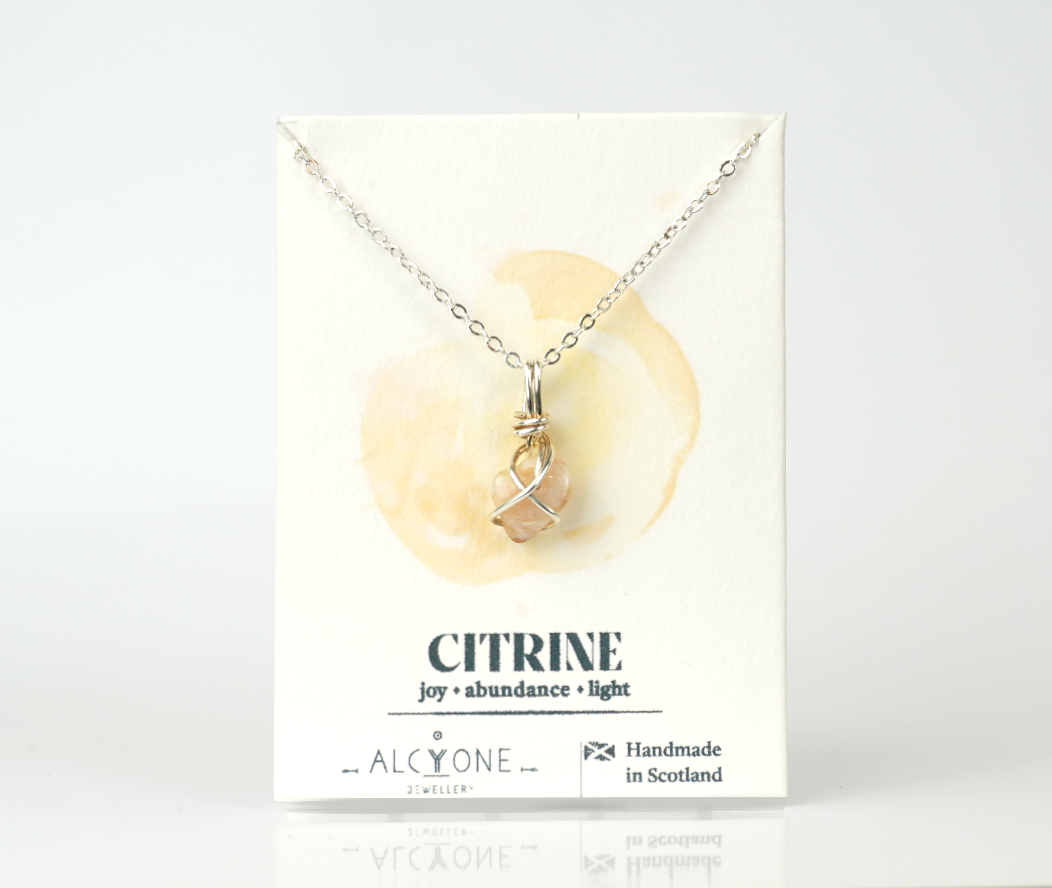 Citrine Necklace | Crystal of Abundance & Joy