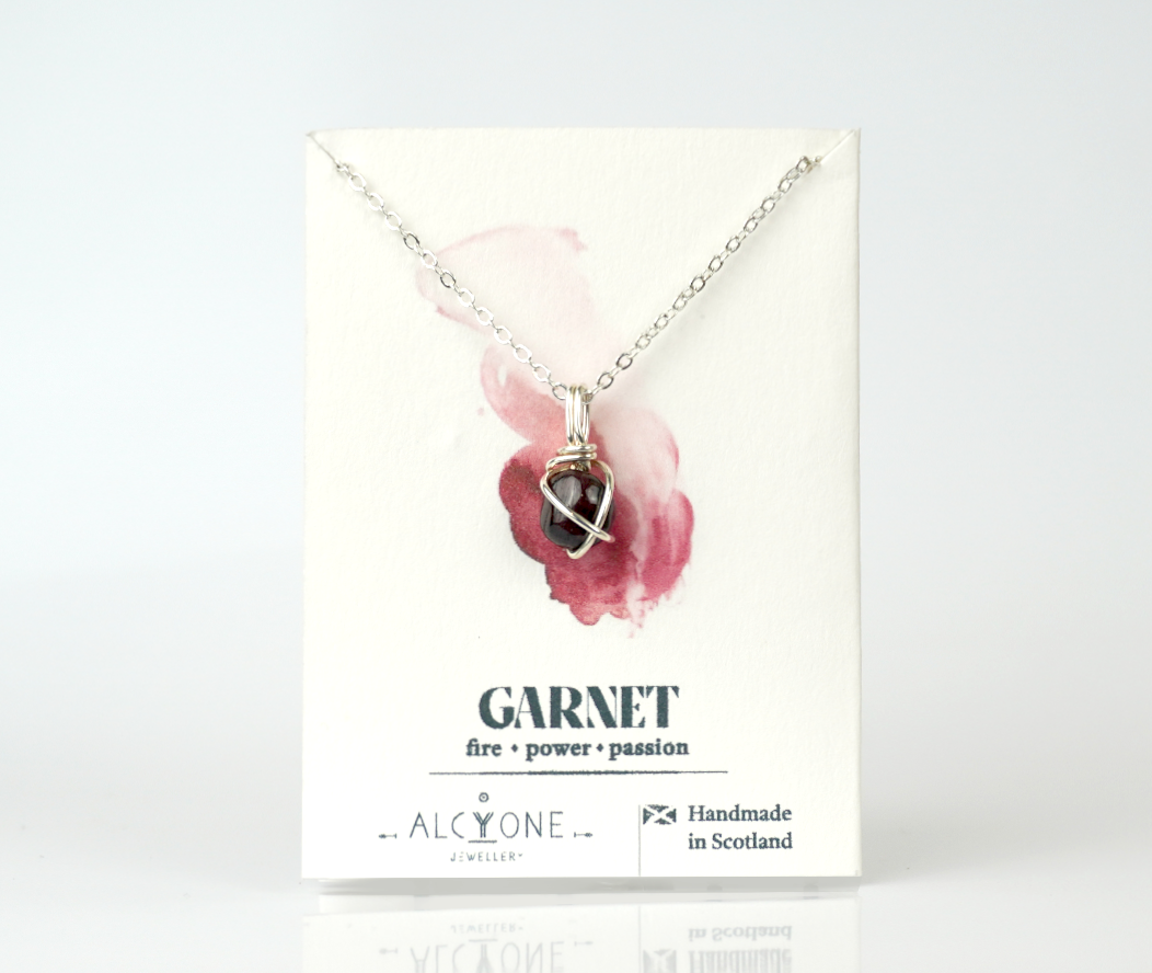 Garnet Necklace | Crystal of Passion & Power