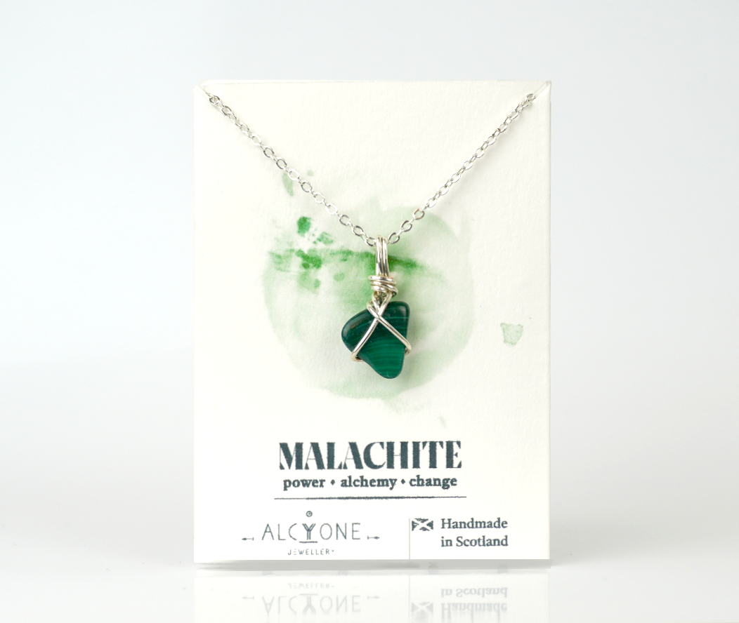 Malachite Necklace | Crystal of Transformation & Love