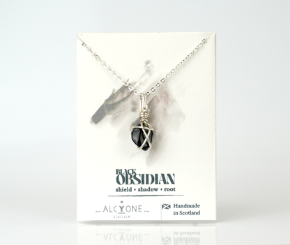 Obsidian Necklace | Crystal of Protection & Truth
