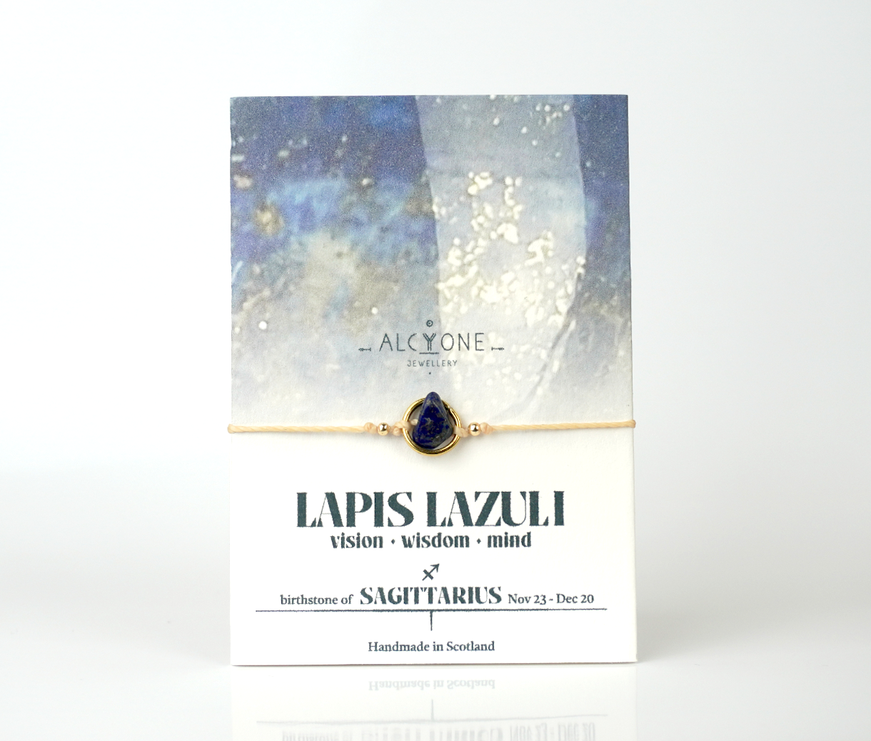 Sagittarius LAPIS LAZULI Bracelet
