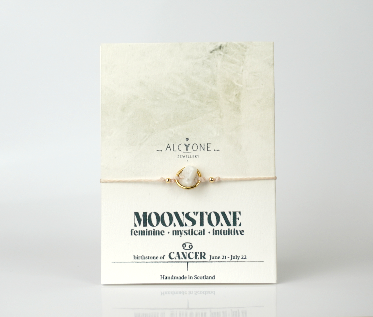 Cancer MOONSTONE Bracelet
