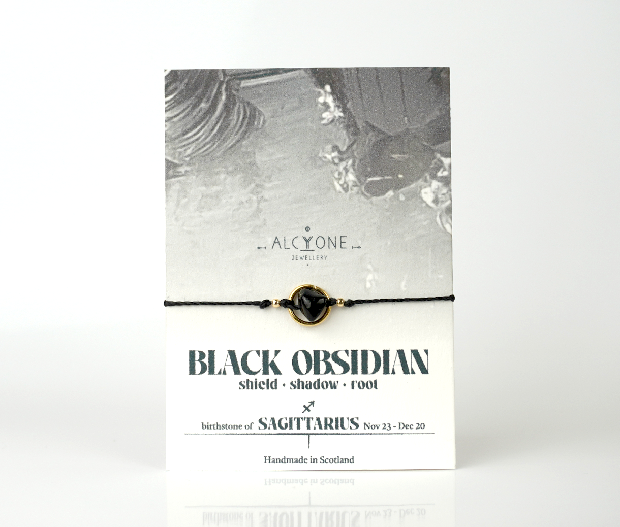 Sagittarius OBSIDIAN Bracelet