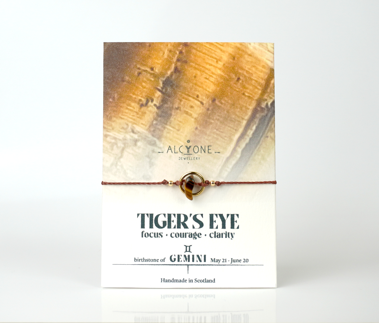 Gemini TIGER'S EYE Bracelet