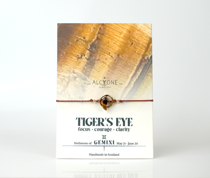 Gemini TIGER'S EYE Bracelet
