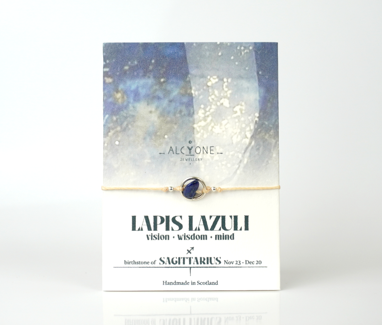 Sagittarius LAPIS LAZULI Bracelet