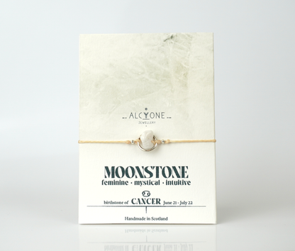 Cancer MOONSTONE Bracelet