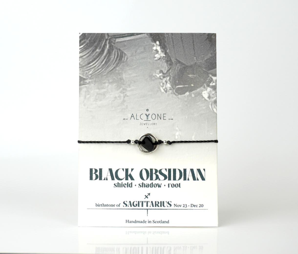 Sagittarius OBSIDIAN Bracelet