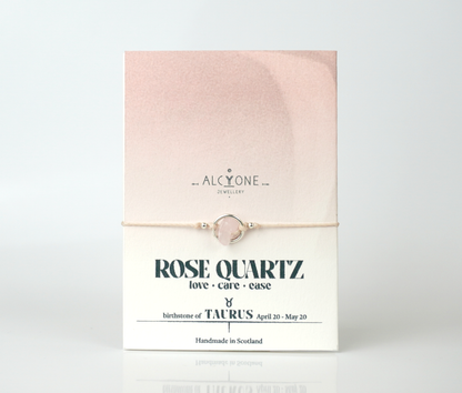 Taurus ROSE QUARTZ Bracelet