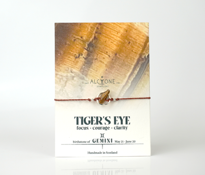 Gemini TIGER'S EYE Bracelet