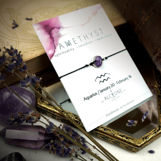 Aquarius AMETHYST Bracelet
